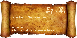 Szalai Marianna névjegykártya